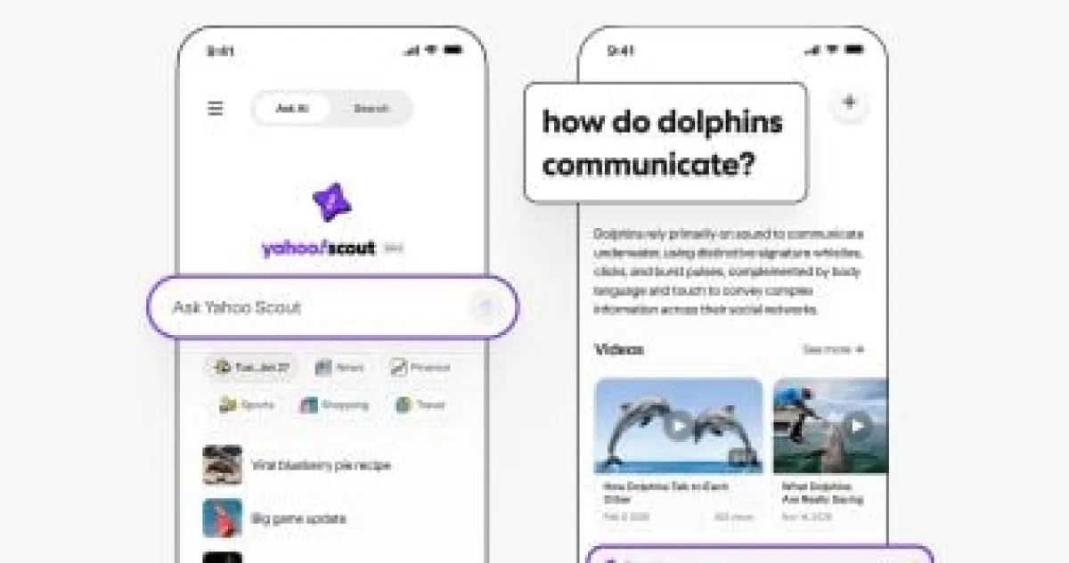 ياهو تطلق "سكاوت": محرك بحث جديد بالذكاء الاصطناعي التوليدي