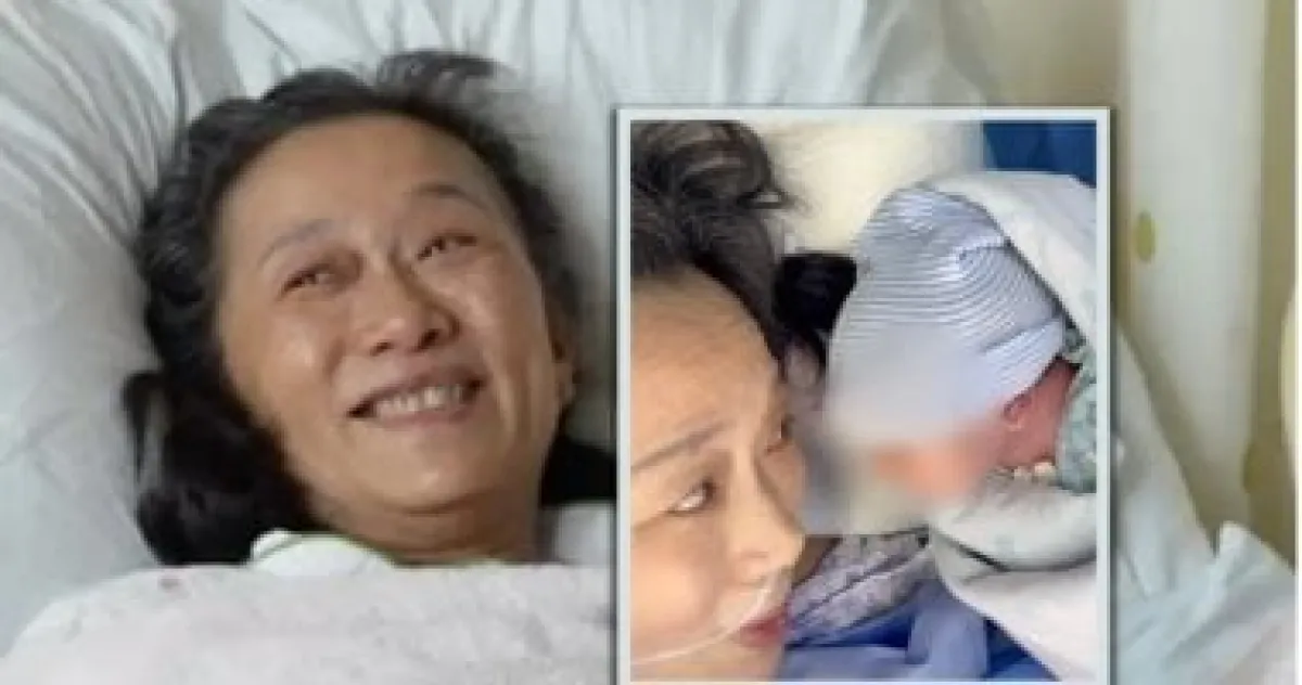 صينية تنجب طفلها الأول في سن الـ 59.. تحدٍ طبي وشعور بالوحدة