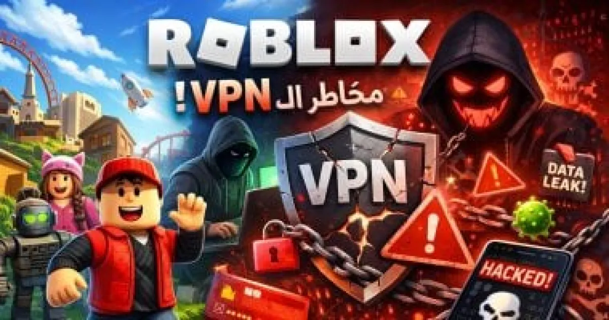مخاطر خفية: 9 تهديدات أمنية يواجهها أطفالك عند استخدام VPN لتجاوز حظر Roblox