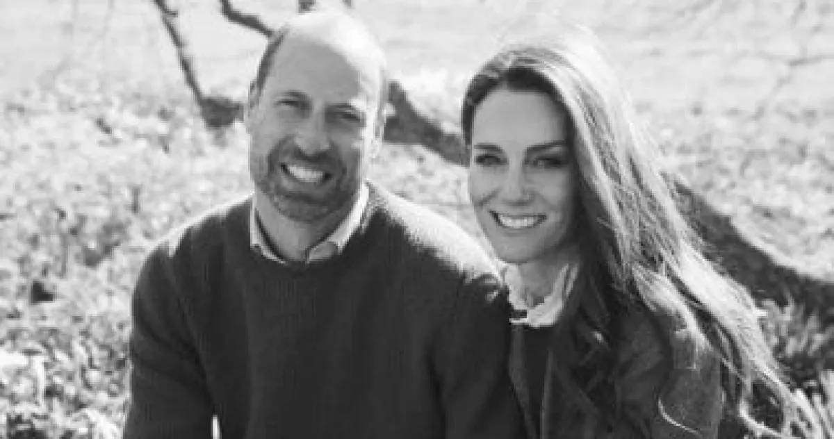 أمير وأميرة ويلز يحتفلان بعيد الحب بصورة جديدة وحميمة