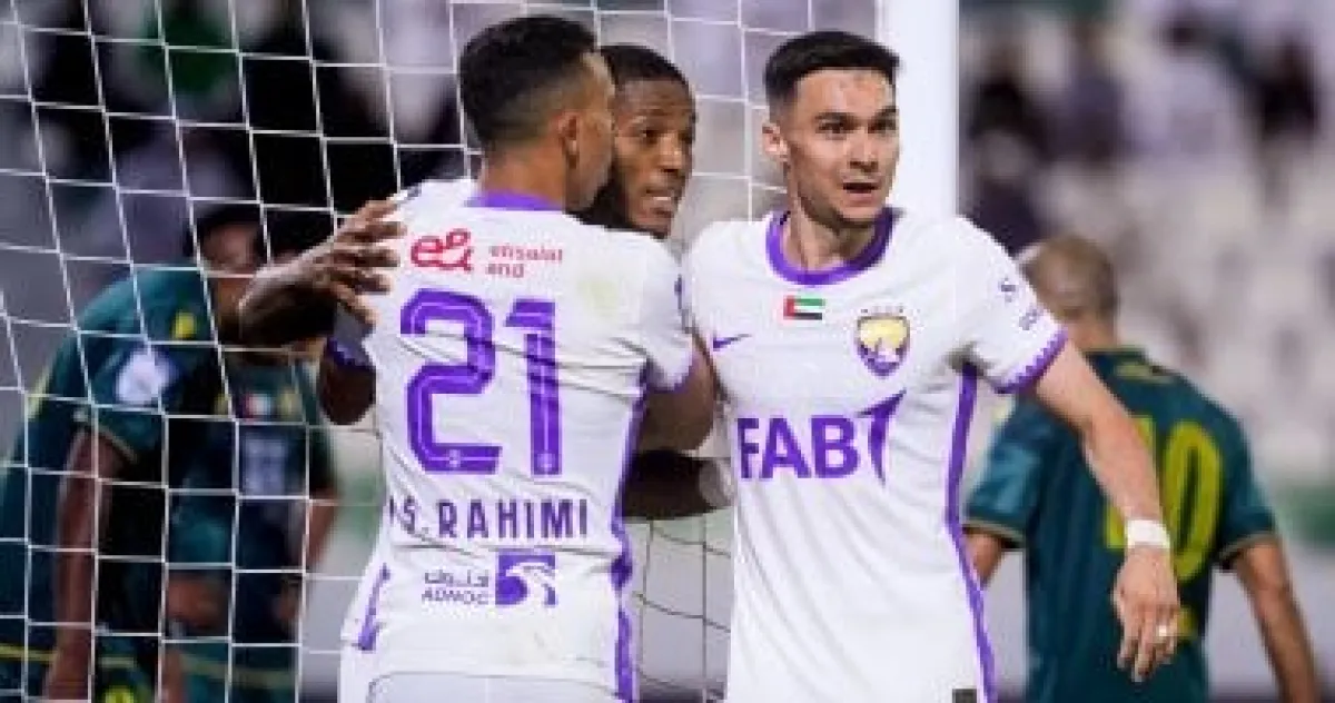 العين ينتزع صدارة الدوري الإماراتي بثلاثية مثيرة ضد خورفكان.. وغياب ربيعة
