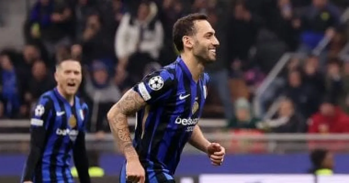 صاروخية تشالهانوجلو: هدف إنتر الناري الذي عادل به نابولي في الكالتشيو