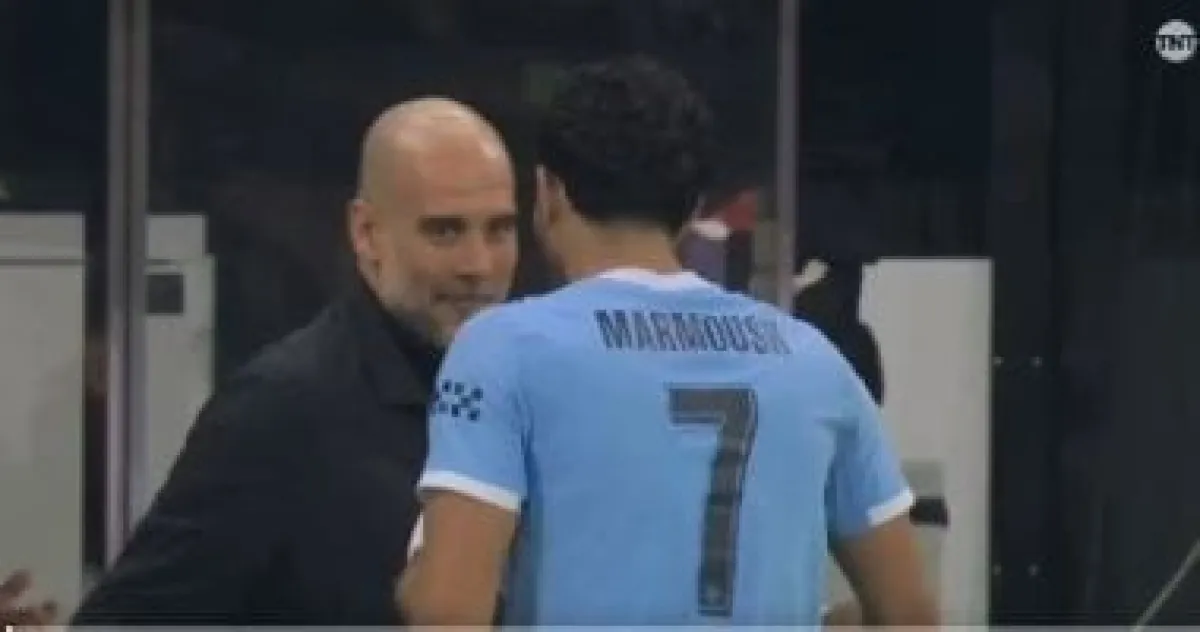 جوارديولا يحتفي بـ عمر مرموش بعد ثنائية ملفتة أمام نيوكاسل في كأس الاتحاد