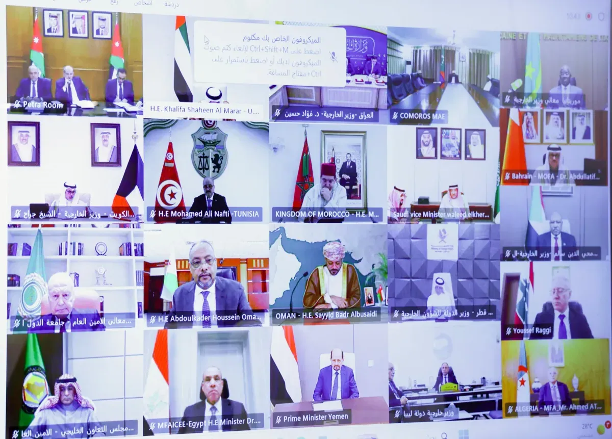 وزراء عرب يدينون الاعتداءات الإيرانية ويدعمون حق الرد والدفاع عن السيادة