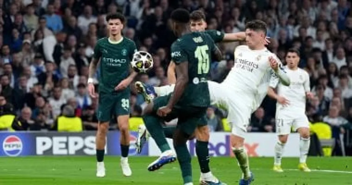 قمة الأبطال: مانشستر سيتي يستضيف ريال مدريد بـ"البرنابيو" بثلاثية.. الموعد والقنوات الناقلة