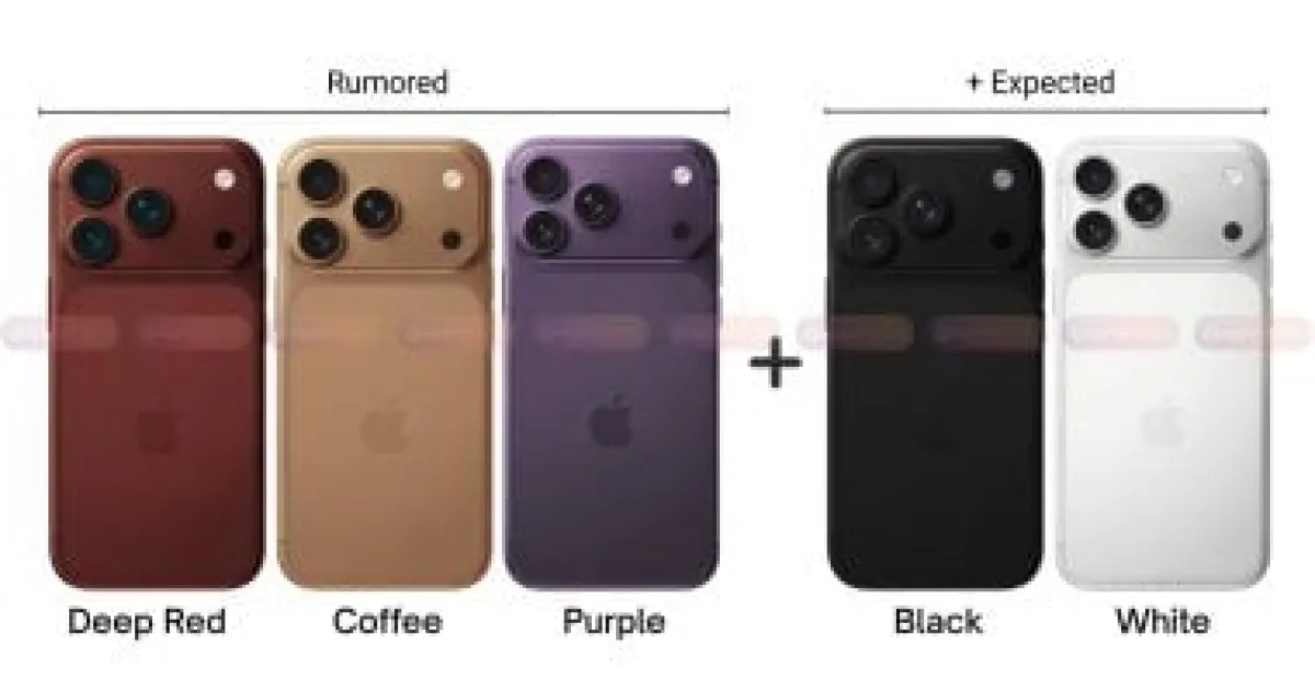 تسريبات تكشف ألوان iPhone 18 Pro المنتظرة: جرأة وتميز في الجيل القادم