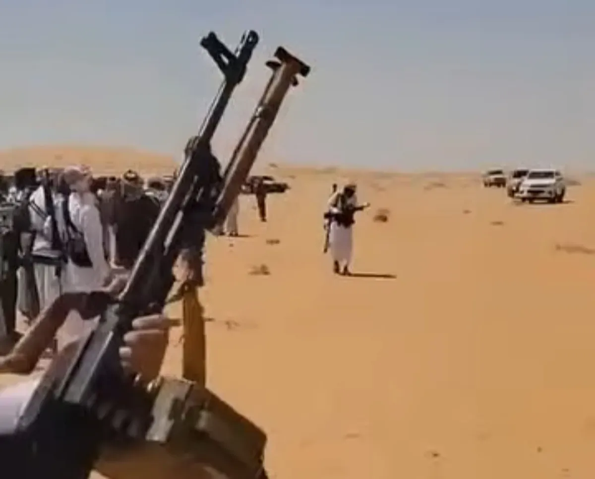 حشود قبلية في الجوف للمطالبة بالإفراج عن الشيخ فدغم وربيعته