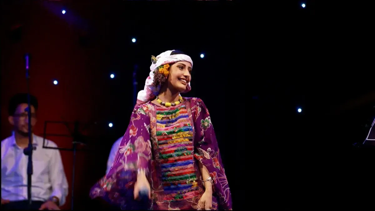 هاجر نعمان تشيد بتنظيم مهرجان "عيدنا موكا 4" وحفاوة استقبال جمهور المخا