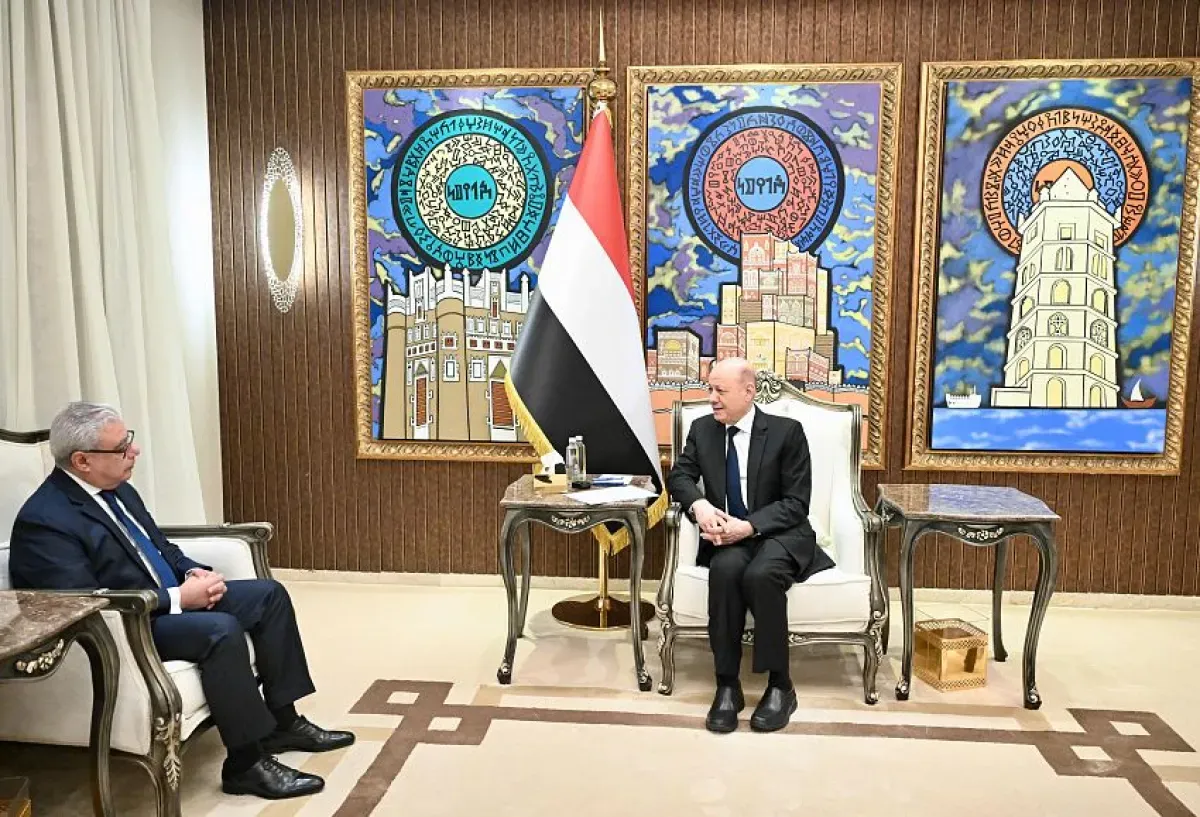 العليمي: أي تحرك عسكري قرب باب المندب يهدد الملاحة العالمية